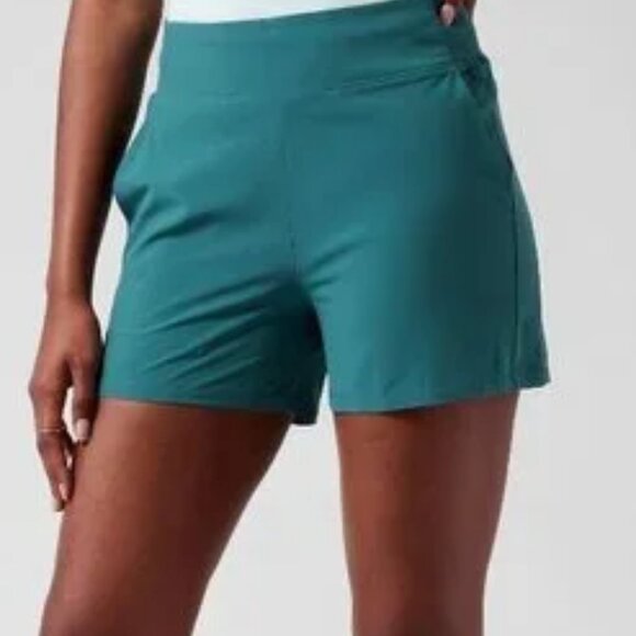 Athleta Brooklyn Shorts in Teal - Picture 1 of 10